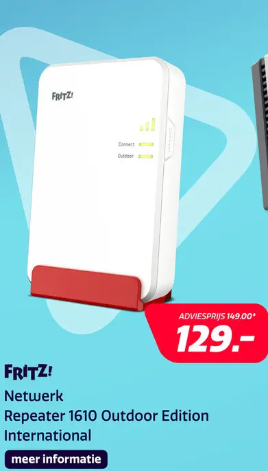 Aanbieding: FRITZ! Repeater 1610 Outdoor Edition International