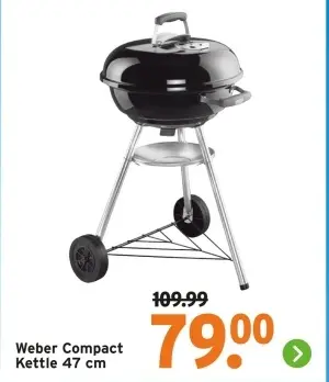 Aanbieding: Weber Compact Kettle