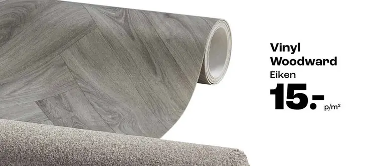 Promotie: Vinyl Woodward Eiken