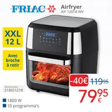 Promotie: Airfryer