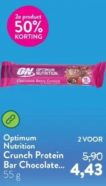Aanbieding: Crunch Protein Bar Chocolate...