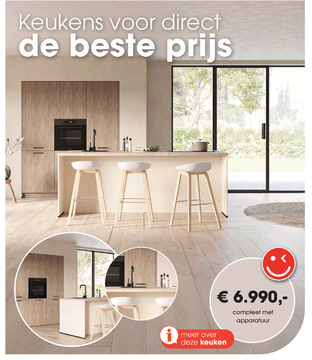 Aanbieding: Jubileumkeuken Rodez eiken/ Luanda zand