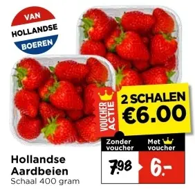 Aanbieding: Hollandse Aardbeien