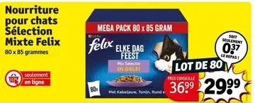 Offre: Nourriture pour chats Sélection Mixte Felix