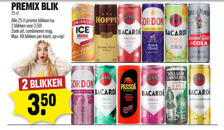 Aanbieding: Premix blik