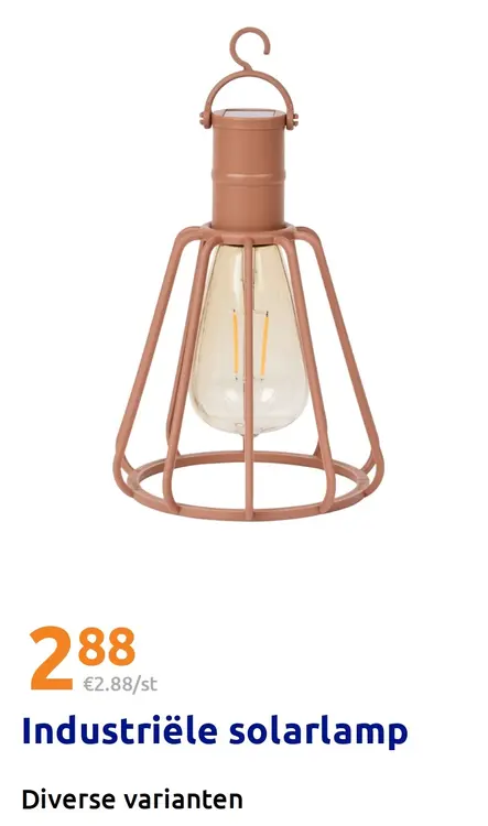 Promotie: Industriële solarlamp