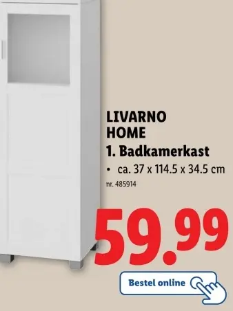 Aanbieding: Badkamerkast