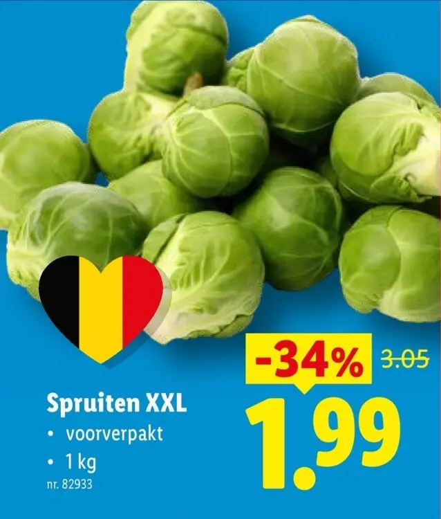 Promotie: Spruiten XXL