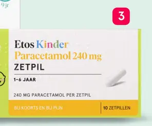 Aanbieding: Kinderparacetamol
