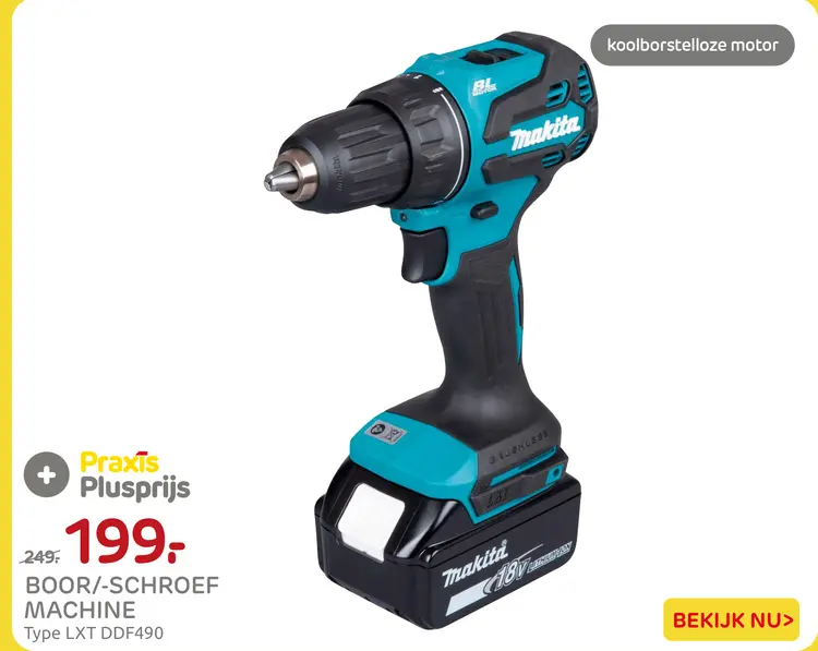 Aanbieding: Boor/-schroef machine