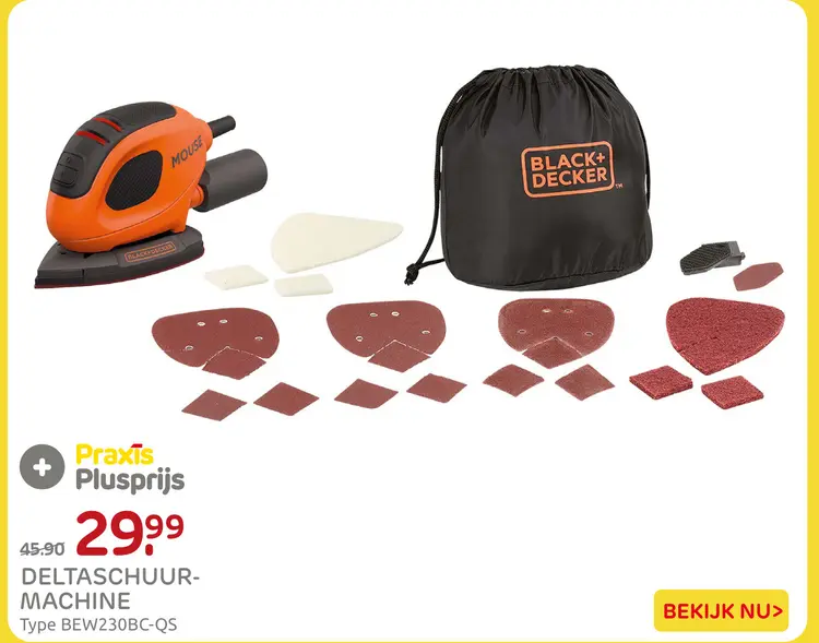 Aanbieding: Deltaschuurmachine