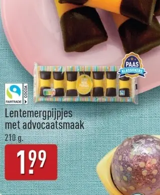 Aanbieding: Lentemergpijpjes met advocaatsmaak