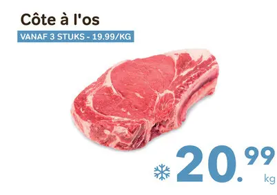 Promotie: Côte à l'os