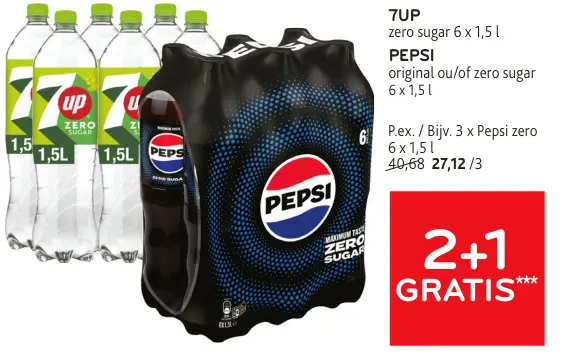 Offre: 7UP / PEPSI