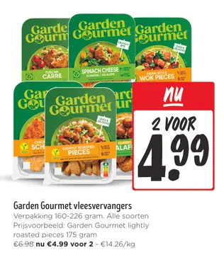 Aanbieding: Vleesvervangers