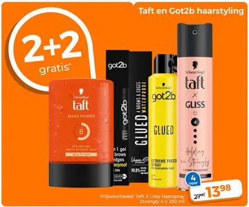 Aanbieding: Taft en Geto2b haarstyling