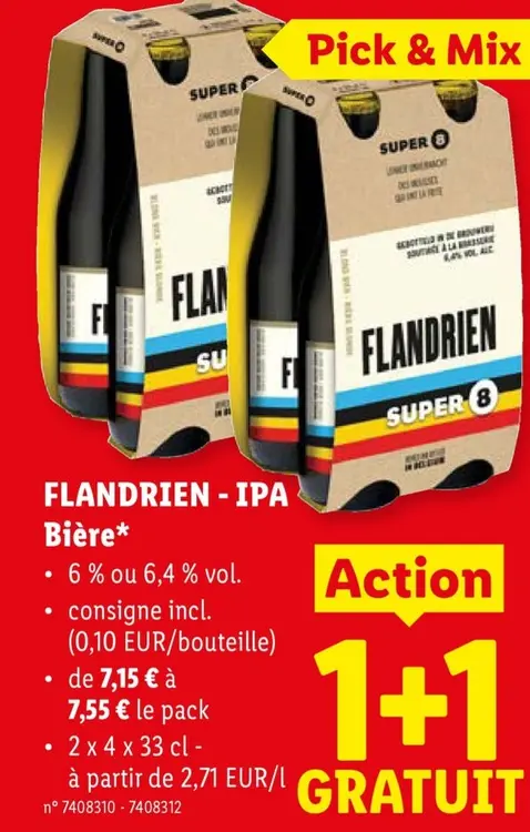 Offre: FLANDRIEN - IPA Bière