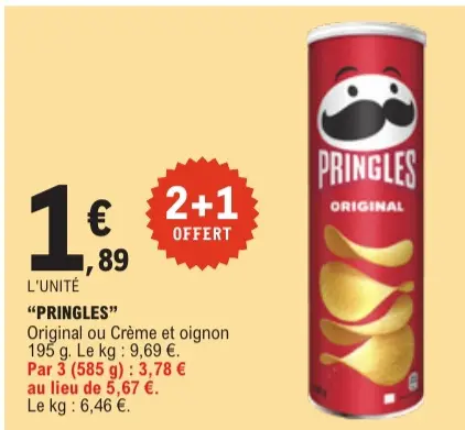 Promotie: Pringles