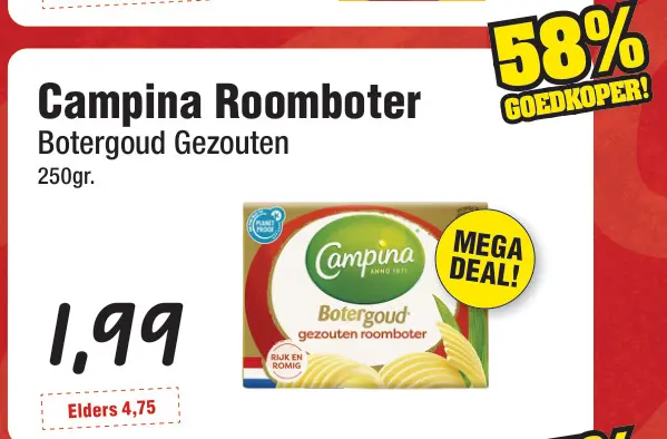 Aanbieding: Roomboter