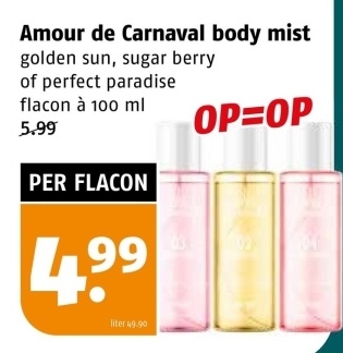 Aanbieding: Amour de Carnaval body mist