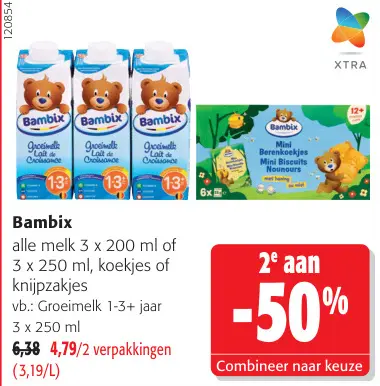 Promotie: Groeimelk of koekjes of knijpzakjes