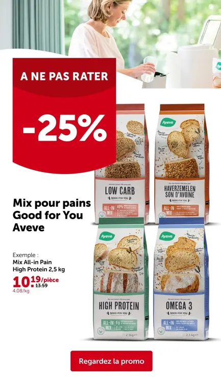 Offre: Mix pour pains Good for You