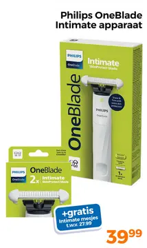 Aanbieding: Philips OneBlade Intimate apparaat