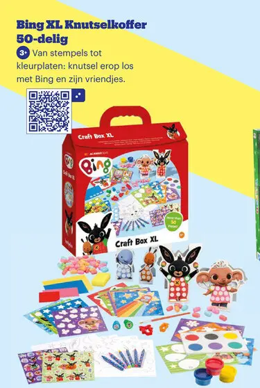 Aanbieding: Bing XL Knutselkoffer