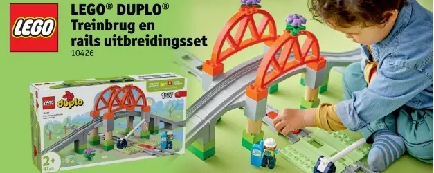 Aanbieding: Treinbrug en rails uitbreidingsset