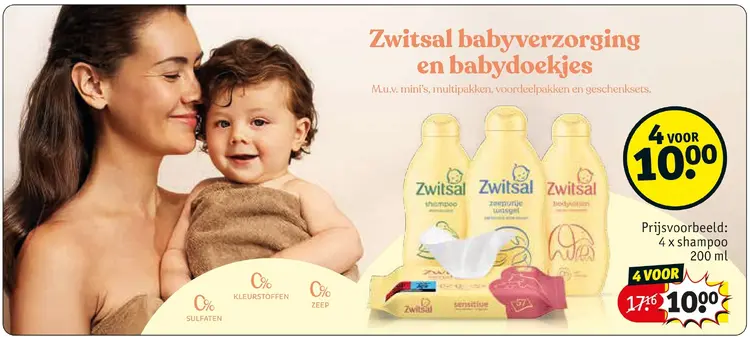 Promotie: Babyverzorging en babydoekjes