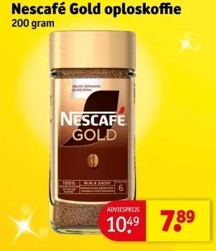 Aanbieding: oploskoffie