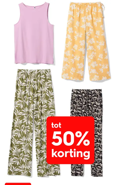 Promotie: Tank top and pants