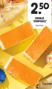Aanbieding: Jumbo Oranje Tompouce 4 Stuks