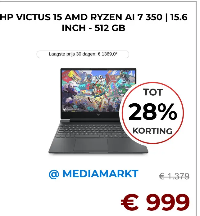 Aanbieding: Victus 15