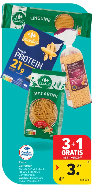Promotie: Pasta