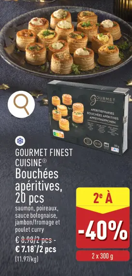 Offre: Bouchées apéritives