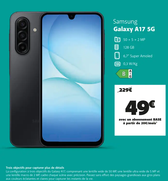 Offre: Galaxy A17 5G