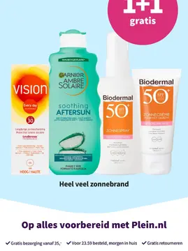 Aanbieding: Zonnebrand