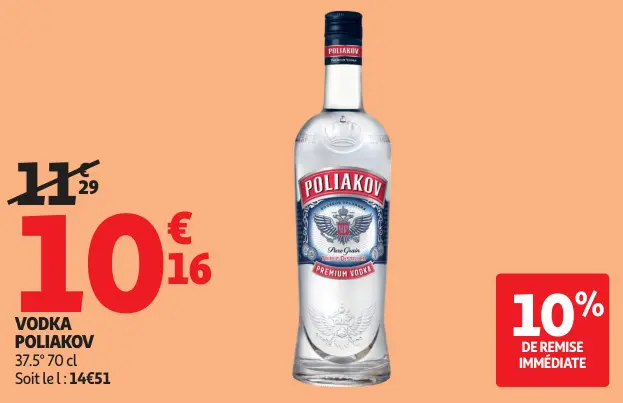 Offre: Vodka