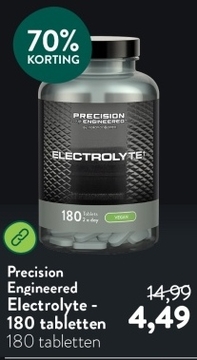 Aanbieding: Precision Engineered Electrolyte - 180 tabletten