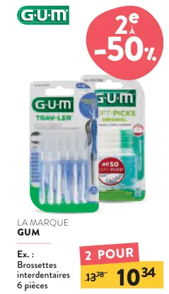 Offre: Brossettes interdentaires