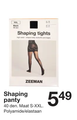 Promotie: Shaping panty