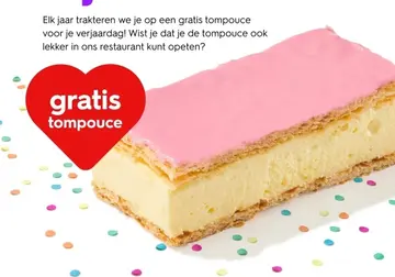 Aanbieding: tompouce