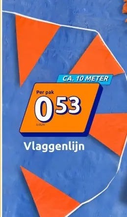 Aanbieding: Vlaggenlijn