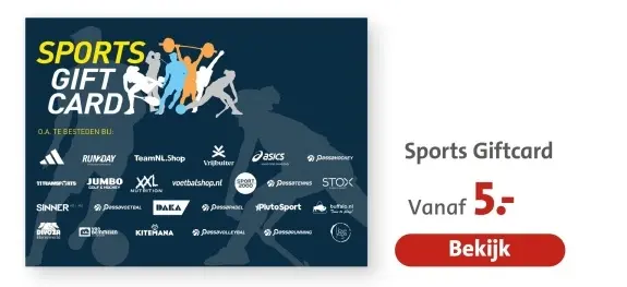 Aanbieding: Sports Giftcard