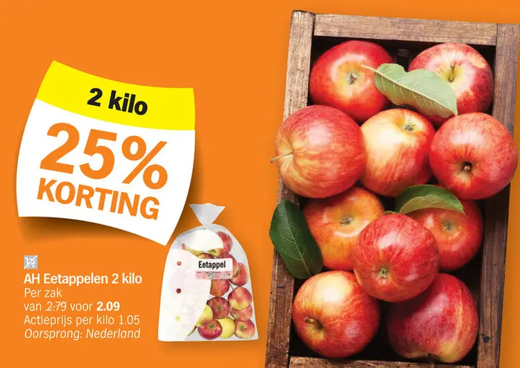 Promotie: Eetappelen