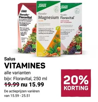 Aanbieding: Vitamines