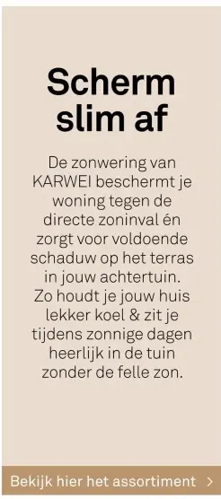 Aanbieding: Zonwering