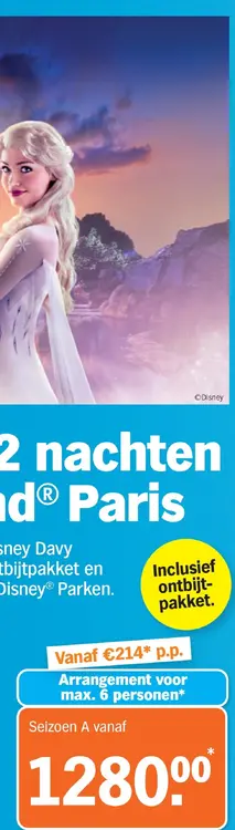 Aanbieding: 2 nachten Disneyland® Paris