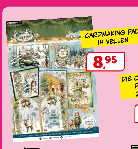 Promotie: Cardmaking pad